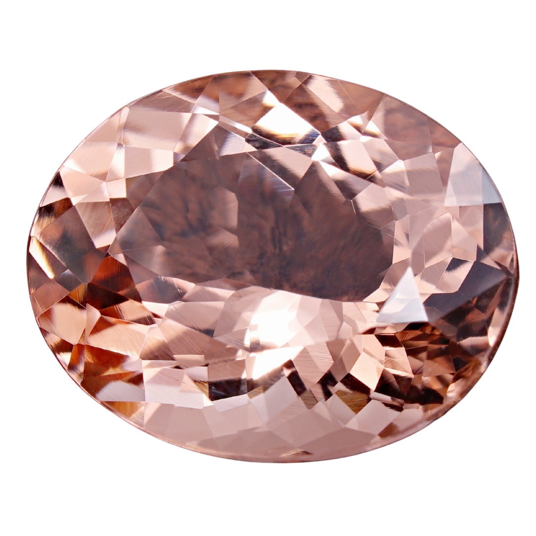 Morganite gemstones from the Sapphire Row morganite collection