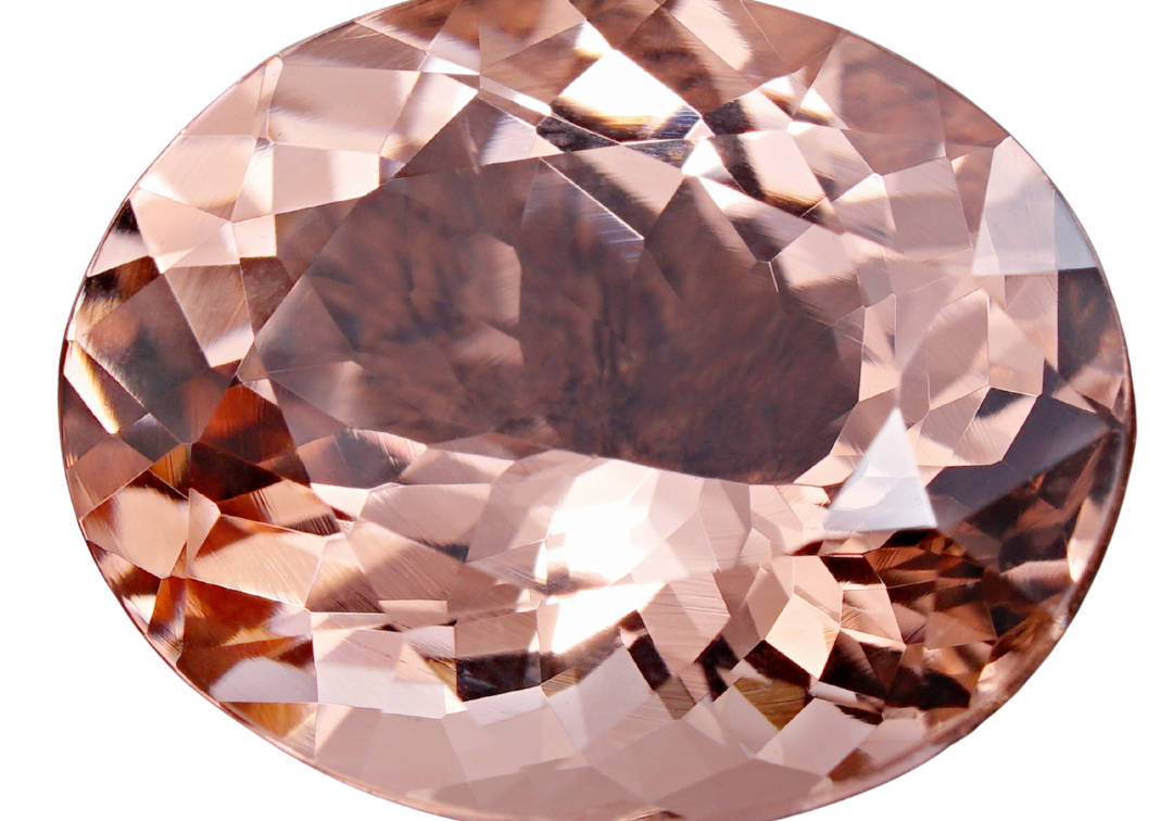 Morganite gemstones from the Sapphire Row morganite collection