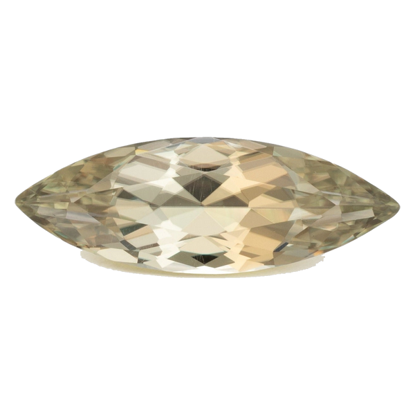 Natural Color-Change Zultanite Diaspore, marquise cut, face-up | Sapphire Row