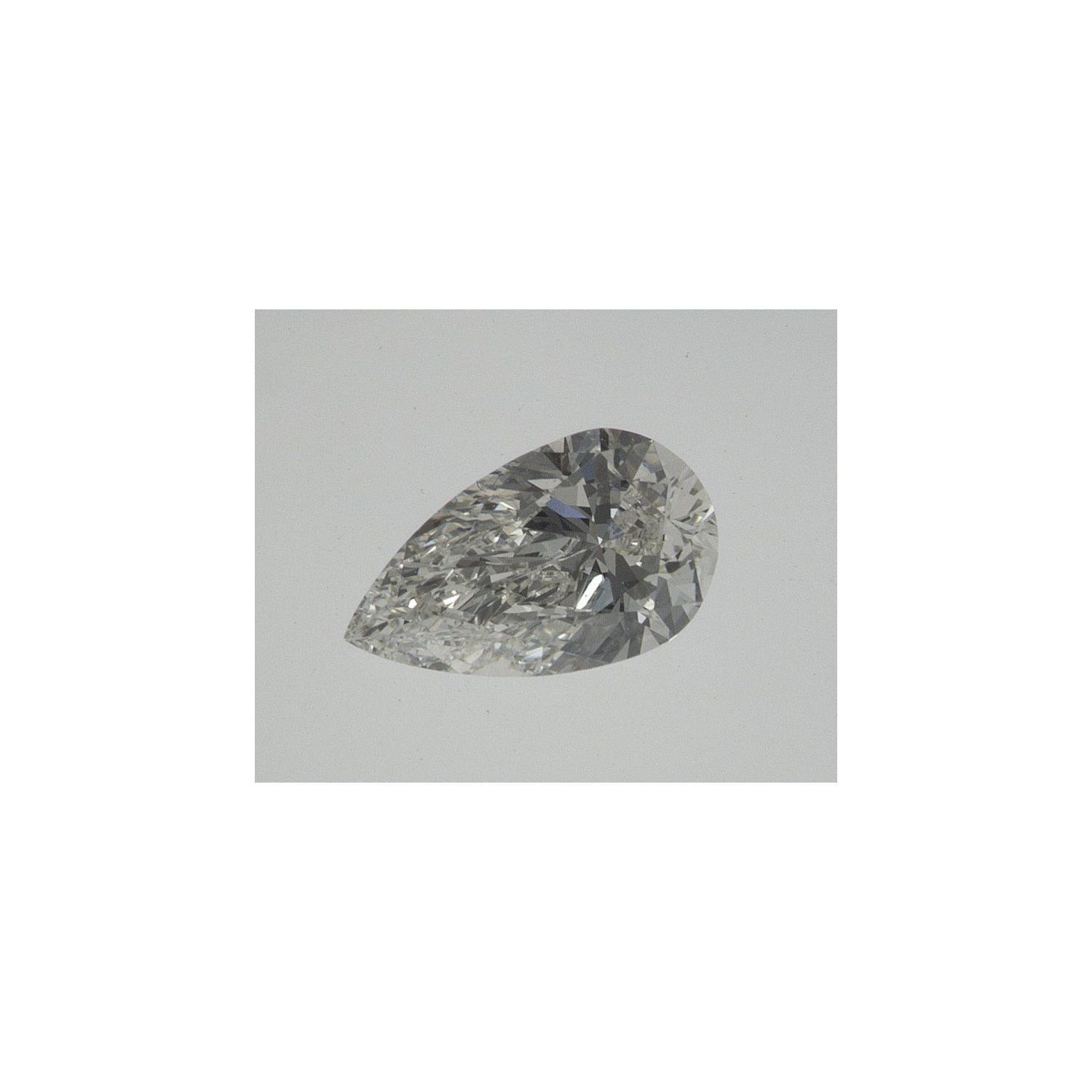 0.50 ct Pear Natural Diamond – J VS1 – Faceted Cut – GIA Certified — Sapphire Row
