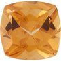 Lot of 10 – 5 mm Cushion Natural Orange Citrine – Faceted Cut – A Quality — Sapphire Row