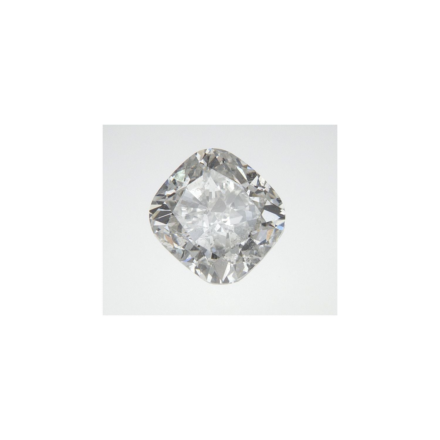 1.57 ct Cushion Natural Diamond – J I1 – Faceted Cut – GIA Certified — Sapphire Row