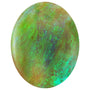 5x3 mm Oval Natural Black Opal – Cabochon Cut – AA Quality — Sapphire Row