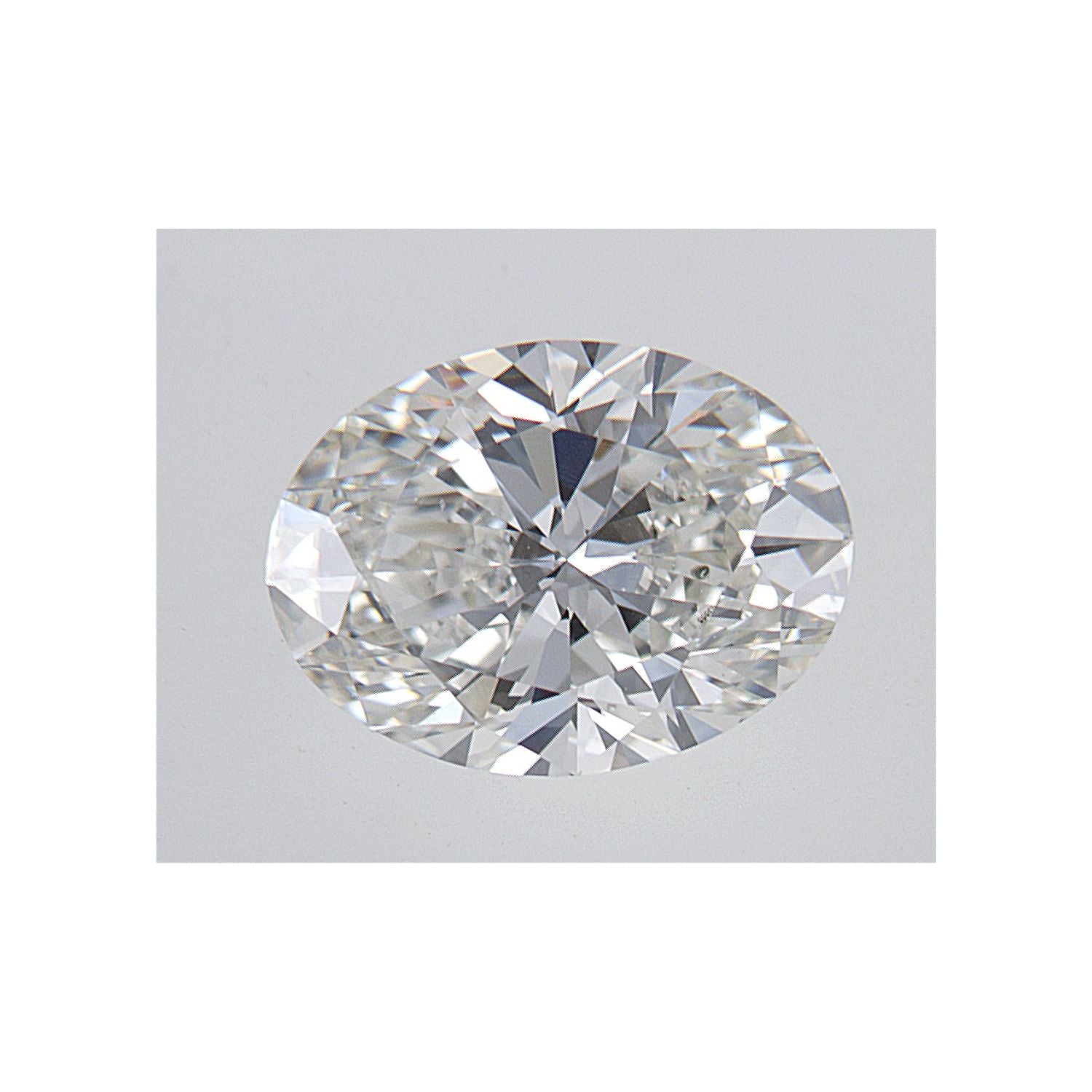 2.01 ct Oval Natural Diamond – J SI1 – Faceted Cut – GIA Certified — Sapphire Row