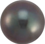 11 mm Round Cultured Pearl — Sapphire Row