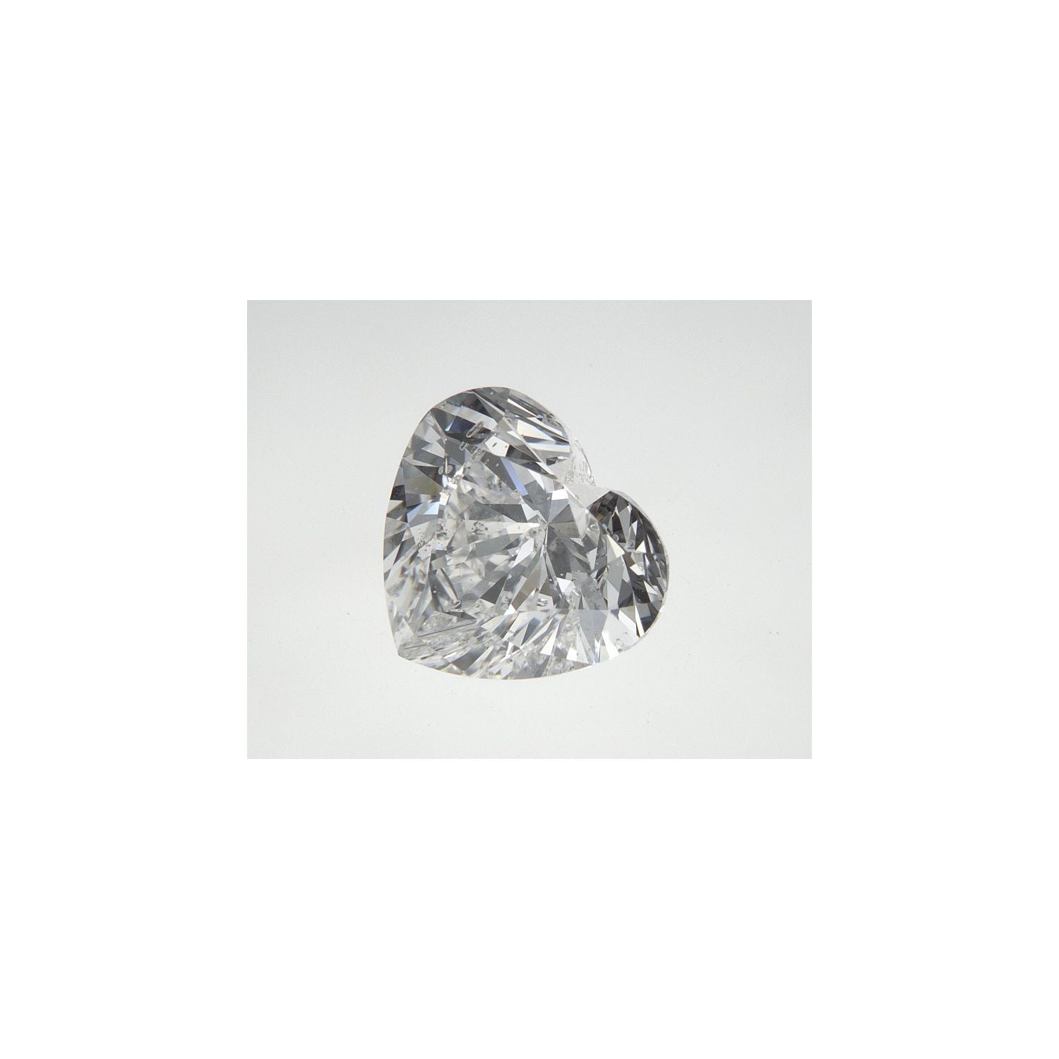 1.82 ct Heart Natural Diamond – F SI2 – Faceted Cut – GIA Certified — Sapphire Row