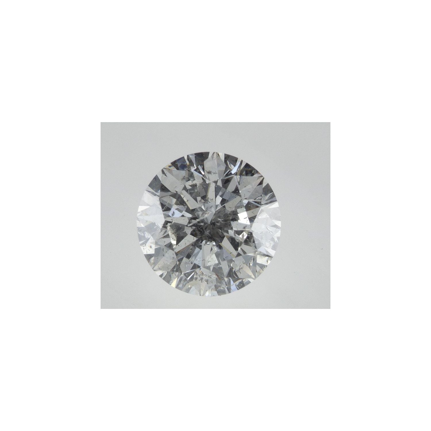 3.32 ct Round Natural Diamond – F SI2 – Faceted Cut – EGL USA Certified — Sapphire Row