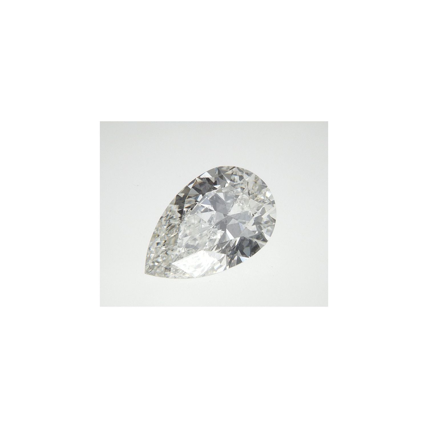 1.52 ct Pear Natural Diamond – I SI2 – Faceted Cut – GIA Certified — Sapphire Row
