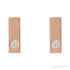 Sapphire Row Natural Diamond Detail Bar Earrings - Rose Gold (view 2)