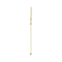 Sapphire Row Natural Diamond Bar Y Necklace - Yellow Gold (view 2)