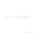 Sapphire Row Natural Black Diamond Station Necklace - Yellow Gold, 3-Station (1/5 ctw) (view 3)