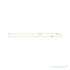 Sapphire Row Natural Black Diamond Station Necklace - Rose Gold, 3-Station (1/5 ctw) (view 2)