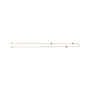 Sapphire Row Natural Black Diamond Station Necklace - Rose Gold, 3-Station (1/5 ctw) (view 2)