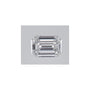 0.70 ct Emerald Natural Diamond – F SI1 – Step-cut – GIA Certified — Sapphire Row
