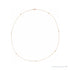 Sapphire Row Lab-Grown Diamond Station Necklace - Rose Gold, 7-Station (1/3 ctw)