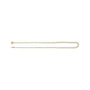 Sapphire Row Natural Diamond Graduated Bezel Tennis Necklace - Yellow Gold (view 2)