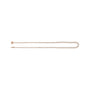 Sapphire Row Natural Diamond Graduated Bezel Tennis Necklace - Rose Gold (view 2)