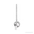 Sapphire Row Natural Diamond Pavé Interlocking Circles Necklace - White Gold (view 2)
