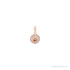 Sapphire Row Natural Diamond Pavé Ball Necklace - Rose Gold, 3 mm (view 2)