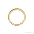 Sapphire Row Milgrain Stacking Ring - 14K Yellow Gold (view 2)