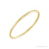 Sapphire Row Gold Stackable Ring - 14K Yellow Gold