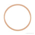 Sapphire Row Gold Stackable Ring - 14K Rose Gold (view 2)