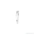 Sapphire Row Natural Diamond Pavé Snake Wrap Ring - 14K White Gold (view 4)