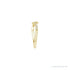Sapphire Row Natural Diamond Pavé Snake Wrap Ring - 14K Yellow Gold (view 4)
