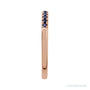 Sapphire Row Natural Birthstone Stacking Ring - Blue Sapphire, 14K Rose Gold (view 3)