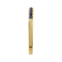 Sapphire Row Lab-Grown Birthstone Stacking Ring - Blue Sapphire, 10K Yellow Gold (view 3)
