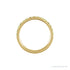 Sapphire Row Lab-Grown Birthstone Stacking Ring - Diamond, 10K Yellow Gold (view 2)