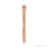 Sapphire Row Lab-Grown Gemstone Baguette Detail Ring - Emerald, 14K Rose Gold (view 4)