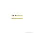 Sapphire Row Herringbone Chain Bracelet - 14K Yellow Gold, 3.8mm (view 2)