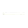 Sapphire Row Satellite Bead Cable Bracelet - 10K Yellow Gold (view 3)