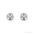 Sapphire Row Gold Rope Jacket Earrings - Platinum, 4 mm (view 2)