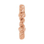 Sapphire Row Gold Rope Ear Cuff - 14K Rose Gold (view 3)