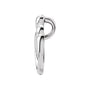 Sapphire Row Mother & Child Slide Pendant - 14K White Gold (view 2)