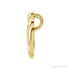Sapphire Row Mother & Child Slide Pendant - 14K Yellow Gold (view 2)