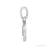Sapphire Row Natural Diamond Pavé Evil Eye Pendant - 14K White Gold (view 2)
