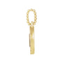 Sapphire Row Natural Diamond Pavé Evil Eye Pendant - 14K Yellow Gold (view 2)