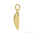 Sapphire Row Lab-Grown Diamond Puffed Heart Charm - 14K Yellow Gold (view 2)