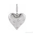 Sapphire Row Lab-Grown Diamond Puffed Heart Charm - 14K White Gold