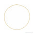 Sapphire Row Gold Mariner Chain Necklace - 