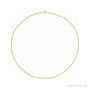 Sapphire Row Gold Mariner Chain Necklace - 