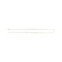 Sapphire Row Gold Serpent Chain Necklace -  (view 3)