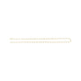 Sapphire Row Gold Satellite Bar Chain Necklace -  (view 3)