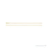 Sapphire Row Diamond-Cut Wheat Chain Necklace - 1.5 mm, 14K Yellow Gold (view 2)