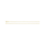 Sapphire Row Diamond-Cut Wheat Chain Necklace - 1.5 mm, 14K Yellow Gold (view 2)