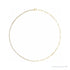 Sapphire Row Lab-Grown Diamond Half-Tennis Chain Link Necklace - 14K Yellow Gold