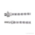 Sapphire Row Lab-Grown Diamond Emerald-Cut Tennis Necklace - 14K White Gold (view 3)